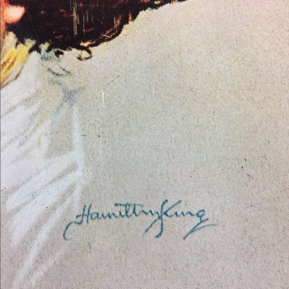 Coca-Cola Serving Tray Hamilton King,1909 Girl - Picture 7 of 8